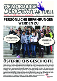 Zeitreisewerkstatt (Zeitung) Zeitreisewerkstatt (Zeitung)
