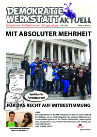 Partizipationswerkstatt (Zeitung) Partizipationswerkstatt (Zeitung)