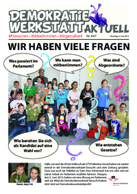 Werkstatt mit ParlamentarierInnen () Werkstatt mit ParlamentarierInnen ()
