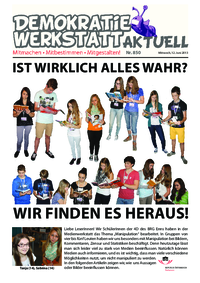 Medienwerkstatt (Zeitung) Medienwerkstatt (Zeitung)