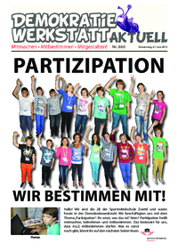 Partizipationswerkstatt (Zeitung) Partizipationswerkstatt (Zeitung)