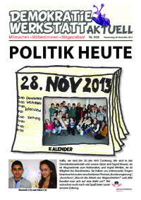 Werkstatt mit ParlamentarierInnen ()