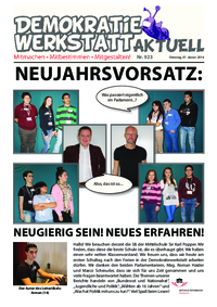 Werkstatt mit ParlamentarierInnen () Werkstatt mit ParlamentarierInnen ()
