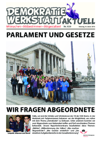 Werkstatt mit ParlamentarierInnen () Werkstatt mit ParlamentarierInnen ()