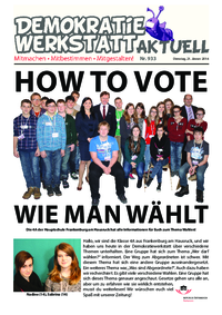 Werkstatt mit ParlamentarierInnen () Werkstatt mit ParlamentarierInnen ()