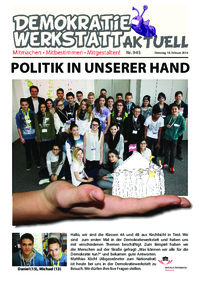 Werkstatt mit ParlamentarierInnen () Werkstatt mit ParlamentarierInnen ()