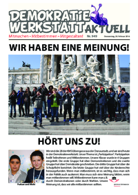 Partizipationswerkstatt (Zeitung) Partizipationswerkstatt (Zeitung)