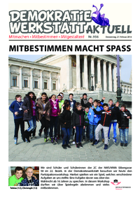 Partizipationswerkstatt (Zeitung) Partizipationswerkstatt (Zeitung)