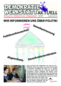 Werkstatt mit ParlamentarierInnen () Werkstatt mit ParlamentarierInnen ()
