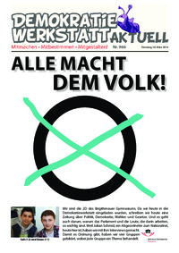 Werkstatt mit ParlamentarierInnen () Werkstatt mit ParlamentarierInnen ()