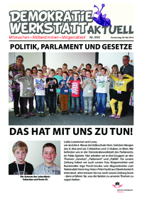 Werkstatt mit ParlamentarierInnen ()