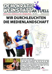 Medienwerkstatt (Zeitung) Medienwerkstatt (Zeitung)