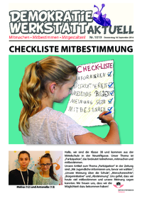 Partizipationswerkstatt (Zeitung) Partizipationswerkstatt (Zeitung)