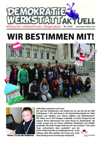 Partizipationswerkstatt (Zeitung) Partizipationswerkstatt (Zeitung)