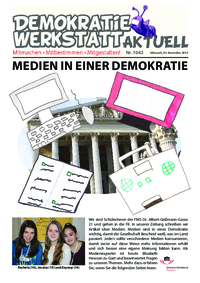 Medienwerkstatt (Zeitung) Medienwerkstatt (Zeitung)
