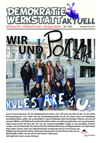 Werkstatt mit ParlamentarierInnen () Werkstatt mit ParlamentarierInnen ()