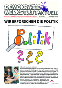 Werkstatt mit ParlamentarierInnen () Werkstatt mit ParlamentarierInnen ()