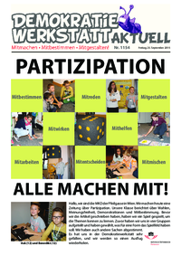Partizipationswerkstatt (Zeitung) Partizipationswerkstatt (Zeitung)