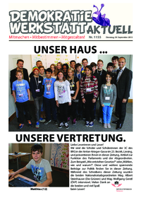 Werkstatt mit ParlamentarierInnen () Werkstatt mit ParlamentarierInnen ()