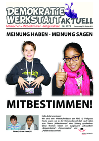Partizipationswerkstatt (Zeitung) Partizipationswerkstatt (Zeitung)