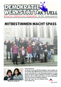 Partizipationswerkstatt (Zeitung) Partizipationswerkstatt (Zeitung)