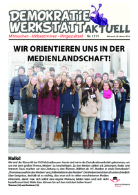 Medienwerkstatt (Zeitung) Medienwerkstatt (Zeitung)