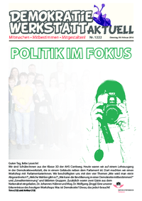 Werkstatt mit ParlamentarierInnen ()