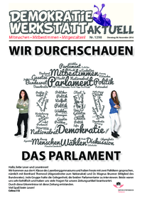 Werkstatt mit ParlamentarierInnen () Werkstatt mit ParlamentarierInnen ()