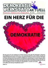 Werkstatt mit ParlamentarierInnen () Werkstatt mit ParlamentarierInnen ()