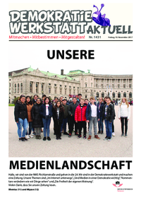 Medienwerkstatt (Zeitung) Medienwerkstatt (Zeitung)