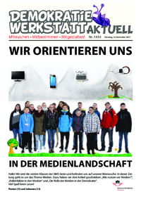 Medienwerkstatt (Zeitung) Medienwerkstatt (Zeitung)