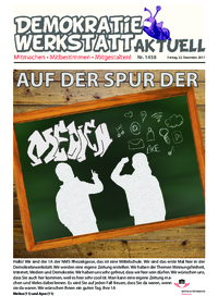 Medienwerkstatt (Zeitung) Medienwerkstatt (Zeitung)