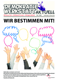 Partizipationswerkstatt (Zeitung) Partizipationswerkstatt (Zeitung)
