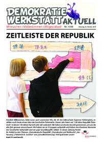 Werkstatt Zeitreise (Zeitung) Werkstatt Zeitreise (Zeitung)