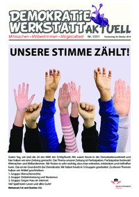 Werkstatt Partizipation (Zeitung) Werkstatt Partizipation (Zeitung)