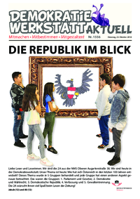 Werkstatt Zeitreise (Zeitung) Werkstatt Zeitreise (Zeitung)