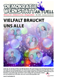 Werkstatt Partizipation (Zeitung) Werkstatt Partizipation (Zeitung)