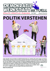 Werkstatt PolitikerInnen (Zeitung) Werkstatt PolitikerInnen (Zeitung)