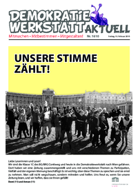 Werkstatt Partizipation (Zeitung) Werkstatt Partizipation (Zeitung)