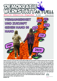 Werkstatt Zeitreise (Zeitung) Werkstatt Zeitreise (Zeitung)