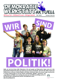 Werkstatt PolitikerInnen (Zeitung) Werkstatt PolitikerInnen (Zeitung)