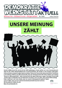 Werkstatt Partizipation (Zeitung) Werkstatt Partizipation (Zeitung)