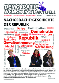 Werkstatt Zeitreise (Zeitung) Werkstatt Zeitreise (Zeitung)