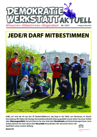 Werkstatt Partizipation (Zeitung) Werkstatt Partizipation (Zeitung)