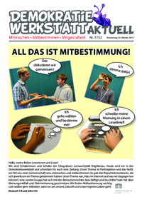 Werkstatt Partizipation (Zeitung)