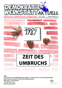 Werkstatt Zeitreise (Zeitung) Werkstatt Zeitreise (Zeitung)