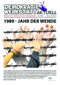 Werkstatt Zeitreise (Zeitung) Werkstatt Zeitreise (Zeitung)