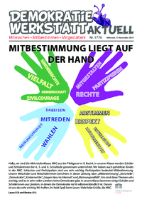 Werkstatt Partizipation (Zeitung) Werkstatt Partizipation (Zeitung)