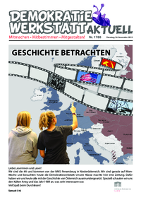 Werkstatt Zeitreise (Zeitung) Werkstatt Zeitreise (Zeitung)