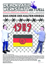 Werkstatt Zeitreise (Zeitung) Werkstatt Zeitreise (Zeitung)